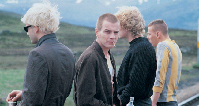 Image extraite du film Trainspotting de Danny Boyle (1996)